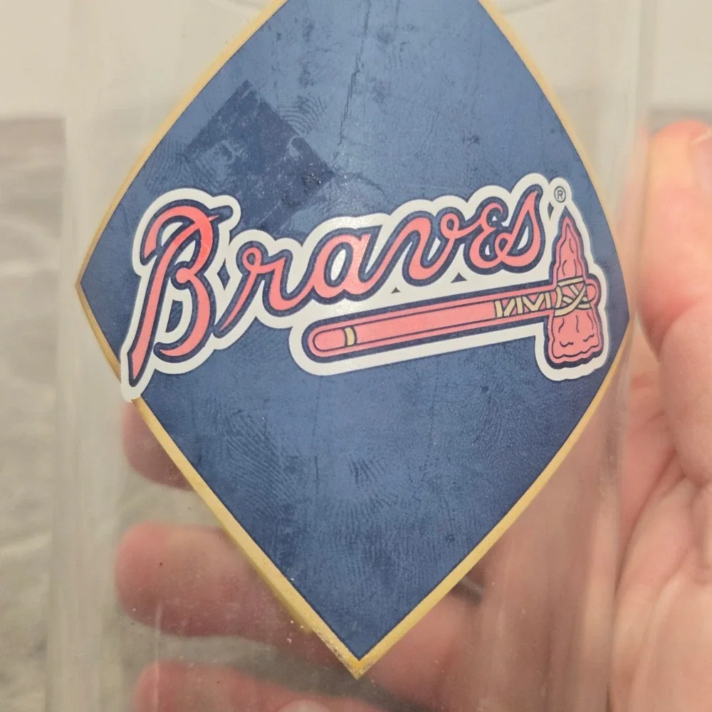 Atlanta Braves 1994 MLB All-Star Game Texaco Promotional Glass Tumbler Vintage